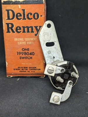 NOS 1953 1954 CHEVROLET NEUTRAL SAFETY & BACK UP SWITCH W/ POWER STEERING - Image 1 of 4