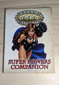 Savage Worlds Super Powers Companion Explorer's Edition RPG 2009 selten TOP