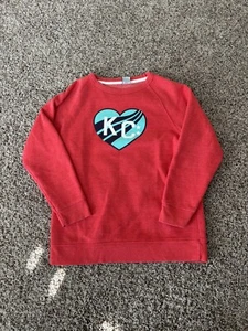 Kansas City Current KC Heart Kids Red Crewneck Size 12 - Picture 1 of 5
