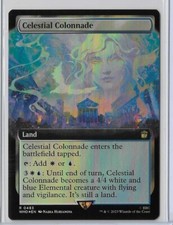 MTG Celestial Colonnade Extended Art FOIL Universes Beyond: Doctor Who #0483