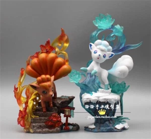 Figura de PVC Anime Alolan Vulpix 15 cm Goupix modelo con juguete colección base - Imagen 1 de 26