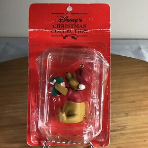 Disney Christmas Collection Ornament Winnie the Pooh Santa & Honey Pot Gift NEW