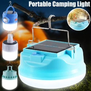 USB Recargable LED Exterior Camping Tienda Luz USB y Linterna Solar Senderismo Lámpara - Imagen 1 de 55
