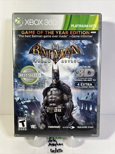 Batman: Arkham Asylum -- Spiel des Jahres Edition (Microsoft Xbox 360, 2010) CIB - Bild 1 von 7