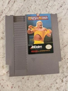 WrestleMania Nintendo NES Great Shape - Picture 1 of 2