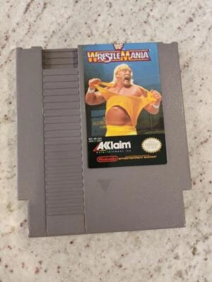 WrestleMania Nintendo NES Great Shape - Image 1 of 2