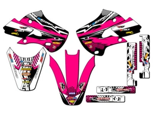 Kit de gráficos KLX 110 MAYHEM 2002-2009 Pink Senge compatible con Kawasaki - Imagen 1 de 10