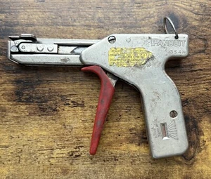 Vintage Panduit GS4H Kabelbinder Werkzeug handbetrieben kontrolliert Spannung ungetestet - Bild 1 von 13
