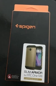 Case Spigen SGP Slim Armor for HTC One M8 - GOLD - SGP10815 - Picture 1 of 1