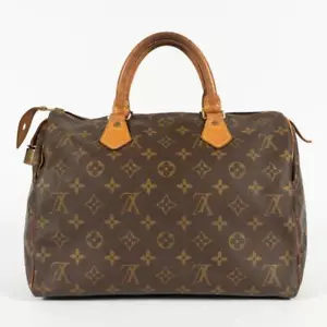 LOUIS VUITTON Monogram Speedy 30 Hand Bag M41526 LV Auth 03A165777222 - Picture 1 of 20