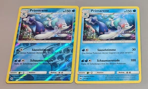 2er Set Primarene # 41/149 Reverse Holo & Rare Sonne & Mond 2017 Pokemon DE Mint - Bild 1 von 2
