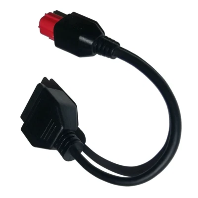 *Adattatore Euro5 6 Pin Moto Bike Diagnostica KTM Moto Guzzi Piaggio Vespa Honda- - Immagine 1 di 4