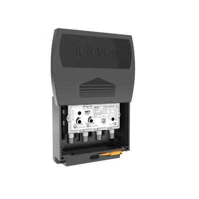 Televes Mast amplifier w/ BOSS-Tech and “F” Power Supply Unit, 2 inputs (560483) - Image 1 of 4