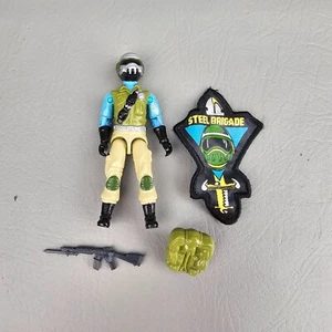 GI JOE ARAH Steel Brigade Figure Complete 1988 V1C Vintage *EXCELLENT* - Picture 1 of 14