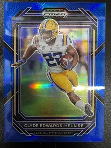 2023 Panini Prizm Draft Picks - Clyde Edwards-Helaire #18 Blue Prizm /199 - Picture 1 of 2