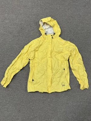 Sierra Designs Waterproof Breathable Parka Womens L Yellow Packable Jacket - Image 1 of 4