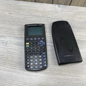 Calculadora gráfica Texas Instrument TI 83 con CUBIERTA probada funciona - Imagen 1 de 19