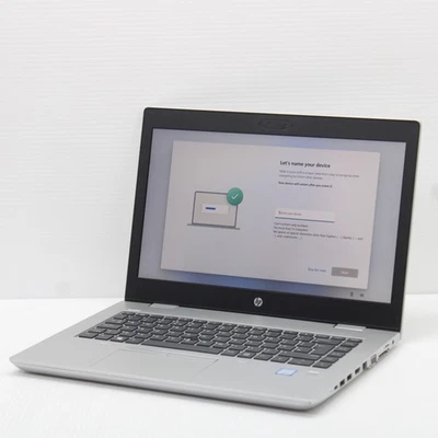 HP ProBook 640 G5 14 inch Windows 11 Laptop Intel i5 8265u 8GB RAM 256GB SSD - Image 1 of 4