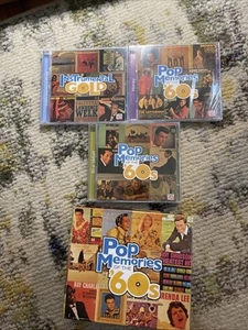 Lot of 3 SEALED Time Life Pop Memories of the '60s CD Pat Boone Tom Jones Box - Picture 1 of 4