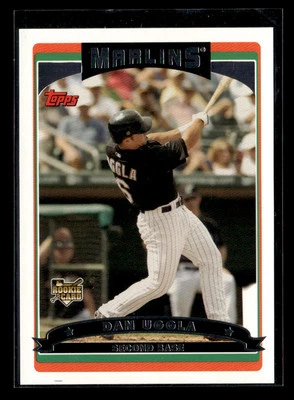2006 Topps #631 Dan Uggla Rookie - Image 1 of 2