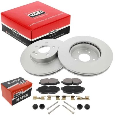 MAPCO Dischi Freno 300mm + Pastiglie Anteriori Adatto A per Mercedes Marco - Immagine 1 di 2