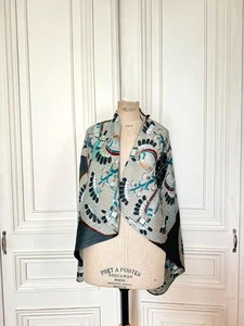 Cárdigan Issey Miyake Plisados Please Estampado Capa Talla 4 - Imagen 1 de 4