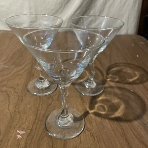 JUEGO DE 3 VASOS DE CÓCTEL MARTINI ZIG ZAG TALLO "Z" - Imagen 1 de 5