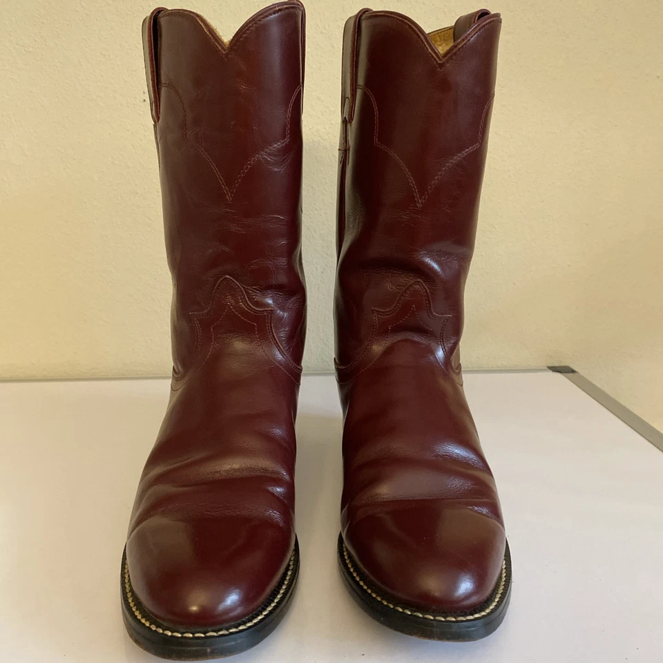 Botas occidentales Tony Lama para mujer talla 6,5 A marrón - punta redondeada nuevas con etiquetas Foto 1 de 4