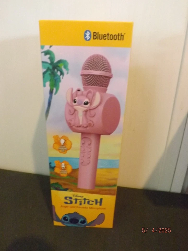 Disney Angel LED Bluetooth Micrófono Karaoke NUEVO Foto 1 de 1