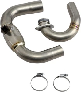 Tubo delantero de titanio megabomba de escape Yamaha WR250F FMF WRF 250 se adapta a 2020 a 2024 - Imagen 1 de 6