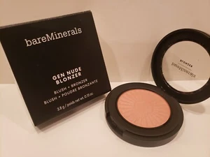 Bare Minerals ~ Gen Nude Blonzer ~ Blush + Bronzer ~ Kiss of Pink~NIB - Picture 1 of 1