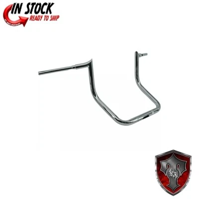 Trask Performance Chrome 8" Bro Handlebar 0601-4842 - Image 1 of 4