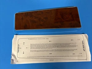 1970 Cougar Console Insert - Burl - Picture 1 of 3