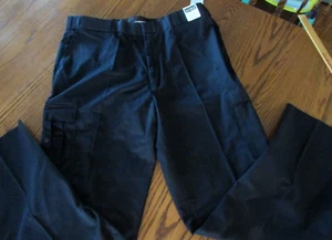 TACT Squad Men's Dk Navy Utility Cargo Uniform Pants Size 46 Unfinished Hem NWT - Picture 1 of 16