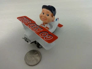 Avión biplano Ertl Baseline Bobbers "Go Red Sox" Bobble Head - Como nuevo - Imagen 1 de 6