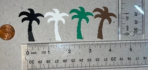 🌴10 MINI PALME Cardstock Papier Stanzformen Verzierungen - Bild 1 von 22