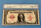 1923 $1 Red Seal Legal Tender Fr# 40 FINE 29  SCARCE!