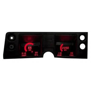 1968 Chevelle Digital Dash Panel Red LED Gauges Garantía de por vida Fabricado en EE. UU. - Imagen 1 de 11