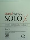 Standivarius Solo X 2,4 GHz kabellos - wiederaufladbare Tastatur. Ultraschlank - kompakt