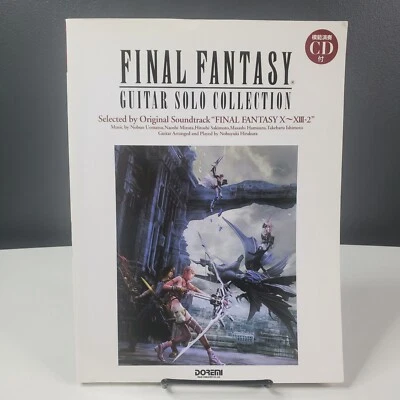 Libro de partituras con CD Final Fantasy Guitar Solo Collection X~XIII-2 Foto 1 de 4