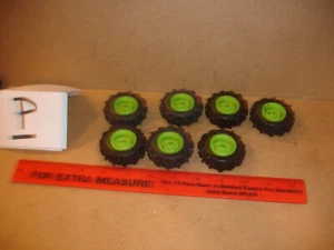 1/32 Steiger Tractor Tires & Rims by Ertl, parts - quantity of 7 - Picture 1 of 1