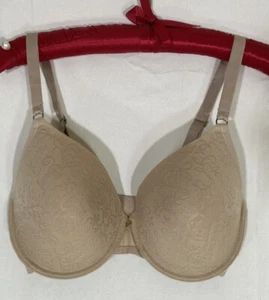 Sujetador Camiseta Natori 32DDD Beige Con Aros Ligero Cobertura Completa 13040 - Imagen 1 de 6