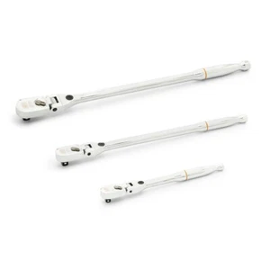 GearWrench 81382 3 Pce 1/4", 3/8", 1/2" Drive 120XP Locking Flex Head Ratchet St - Picture 1 of 3