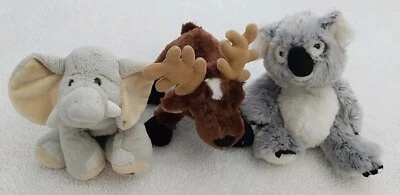 3X Ganz Webkinz Elephant, Reindeer & Koala No Code Toy Collectibles Kid Gifts - Image 1 of 4
