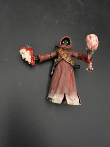 Jawa Skulls Painting Art By Aaron Goodwin 1/1 Size 5x5 Star Wars - Picture 1 of 4