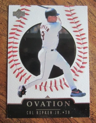 Cal Ripken Jr. 1999 Upper Deck Ovation #18 Trading Card MLB Baseball Orioles - Image 1 of 2