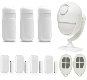 Wi-fi Wireless Home Security Alarm System App control DIY Kit With Built-in PIR - Picture 1 of 4