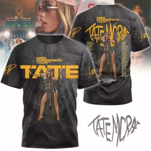 Tate McRae 2025 Concert UNISEX T SHIRT Gift Rock Band Lover Shirt SG804 - Picture 1 of 3