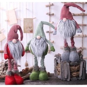 GNOMO DI NATALE ADDOBBI PER LA CASA GAMBE TELESCOPICHE ALLUNGABILI - Imagen 1 de 7