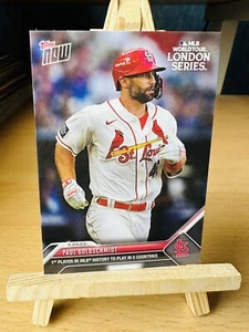 PAUL GOLDSCHMIDT ST. LOUIS CARDINALS 2023 TOPPS NOW LONDON SERIES #487 PR 655 - Picture 1 of 2